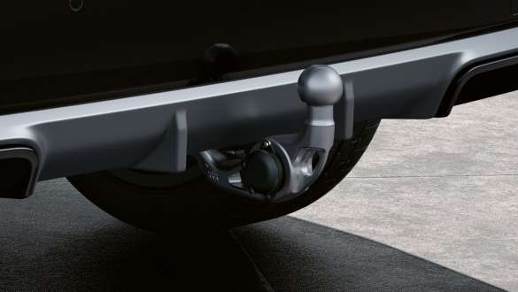 BMW X1 U11 PHEV Exterior, enganche eléctrico para remolque BMW X1 U11 PHEV Exterior, Frozen Pure Grey metalizado, enganche eléctrico para remolque, detalle