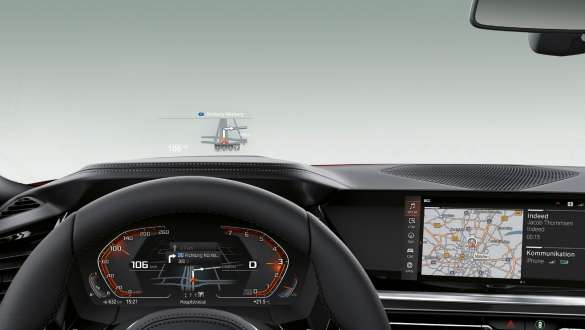 Cabina del BMW Z4 Roadster BMW Z4 Roadster con volante, Pantalla Head-Up Display y Pantalla de Control