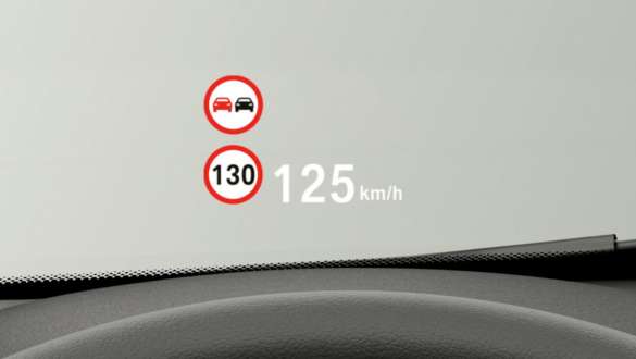 BMW Head-Up Display. El BMW Head-Up Display en el BMW Serie 1.