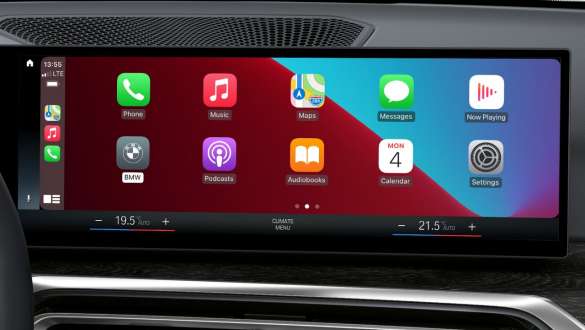 Integración del smartphone BMW Serie 4 Convertible G23 Integración del smartphone BMW Serie 4 Convertible G23 2020, display de control, interior