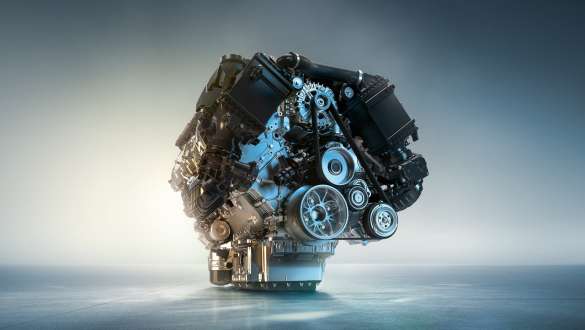 Motor de gasolina de 6 cilindros en línea BMW TwinPower Turbo del Serie 5 Sedán. Motor de gasolina de 6 cilindros en línea BMW TwinPower Turbo del Serie 5 Sedán.