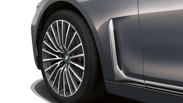 BMW Serie 7 Sistema Air Breather BMW Serie 7: primer plano del sistema Air Breather