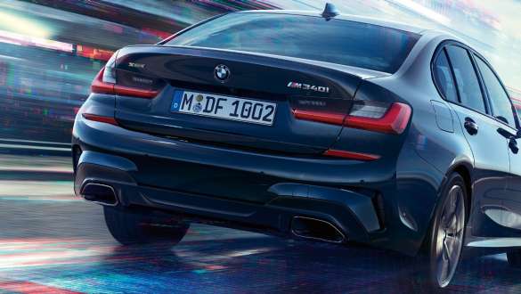 Diferencial deportivo M BMW M340i xDrive Sedán G20 2020 BMW M340i xDrive Sedán G20 2020 Black Sapphire metalizado Diferencial deportivo M Vista de la zaga