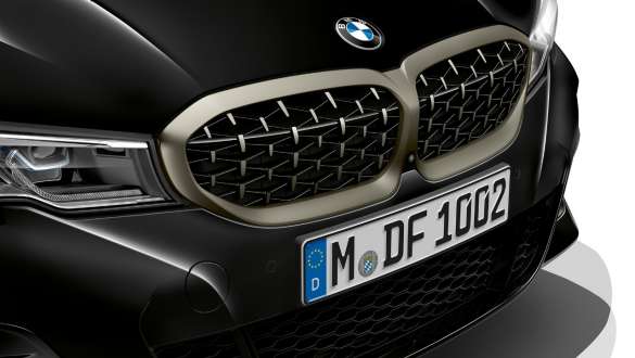 Tecnología de híbridos medios BMW M340i xDrive Sedán G20 2020 BMW M340i xDrive Sedán G20 2020 Black Sapphire metalizado Tecnología de híbridos medios Frontal Primer plano