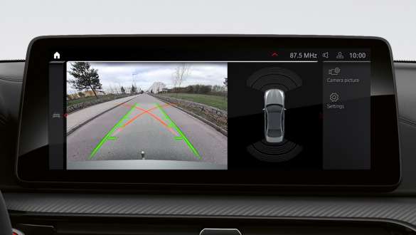 Gama BMW Serie 5 M con asistente de marcha atrás BMW M5 F90 2020 Gama BMW Serie 5 M con asistente de marcha atrás BMW M5 F90 LCI Renovación 2020 Display de control