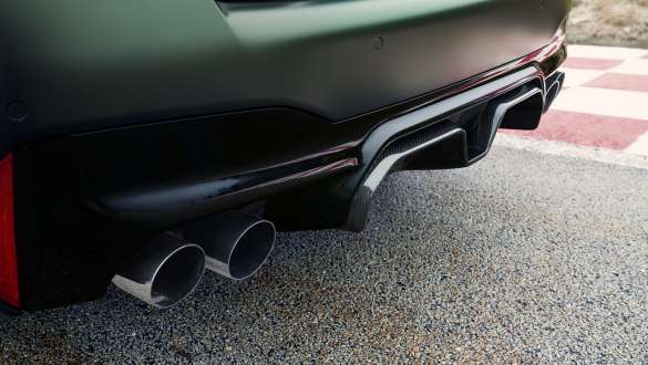 Difusor trasero M de carbono BMW M5 CS F90 2021 Difusor trasero M de carbono BMW M5 CS F90 2021 BMW Frozen Deep Green metalizado
