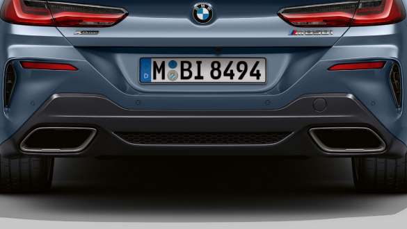 Sistema de escape M Sport. BMW M850i xDrive Coupé con sistema de escape M Sport.