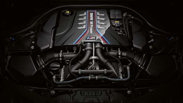 Motor de gasolina de 8 cilindros M TwinPower Turbo de grandes prestaciones. BMW M8 Competition Coupé, motor de gasolina de 8 cilindros M TwinPower Turbo de grandes prestaciones.
