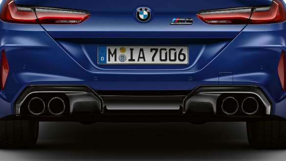 Sistema de escape M Sport. BMW M8 Competition Coupé con Sistema de escape M Sport.