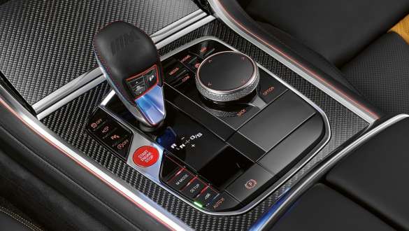 Selector de velocidades M Selector de velocidades M del BMW M8 Competition Coupé.