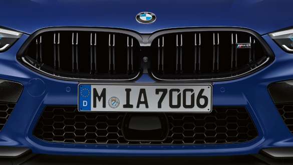 Doble parrilla específica de M. BMW M8 Competition Coupé con doble parrilla específica de M.