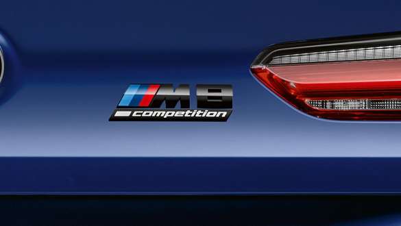 Placa M8 Competition. Placa M8 Competition del BMW M8 Competition Coupé.