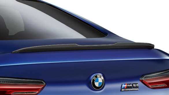 Spoiler trasero M en Carbon. BMW M8 Competition Coupé con spoiler trasero M en Carbon.