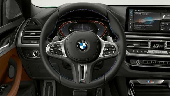Volante M de cuero BMW X3 M40i M40d G01 LCI Renovación 2021 BMW X3 M40i M40d G01 LCI Renovación 2021 Volante M de cuero