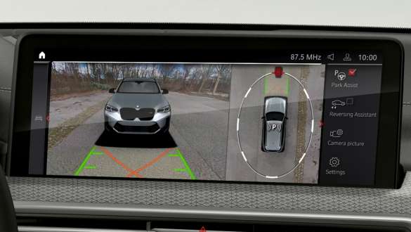Parking Assistant Plus Gama BMW X4 M F98 G02 LCI Renovación 2021 Gama BMW X4 M F98 G02 LCI Renovación 2021 Parking Assistant Plus Display de control