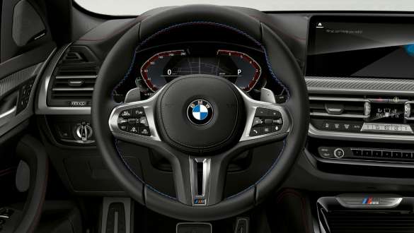 Volante M de cuero BMW X4 M40i M40d G02 LCI 2021 BMW X4 M40i M40d G02 LCI Renovación 2021 Volante M de cuero