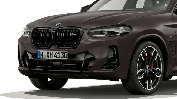 Faldón delantero del paquete aerodinámico M BMW X4 M40i M40d G02 LCI 2021 BMW X4 M40i M40d G02 LCI Renovación 2021 Faldón delantero del paquete aerodinámico M