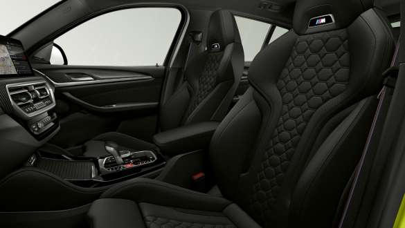 Asientos deportivos M BMW X4 M Competition F98 LCI Renovación 2021 BMW X4 M Competition F98 LCI Renovación 2021 Asientos deportivos M Interior