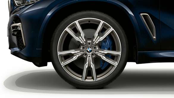 Llantas de aleación ligera M BMW X5 M50i y M50d G05 Llantas de aleación ligera M estilo 747 M BMW X5 M50i y M50d Carbon Black metalizado G05 2018 SUV