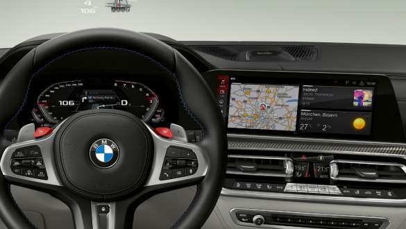 Gama BMW X5 M con BMW Live Cockpit Professional F95 G05 BMW Live Cockpit Professional, gama BMW X5 M F95 2020 G05 2018 SUV interior