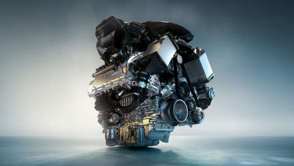 Motor de gasolina de 8 cilindros M TwinPower Turbo de alto rendimiento del BMW X6 M Competition Motor de gasolina de 8 cilindros M TwinPower Turbo de alto rendimiento del BMW X6 M Competition SUV 2020