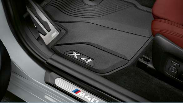 BMW X4 G02 Alfombrillas para todo tipo de clima BMW delante 2021 BMW X4 G02 Alfombrillas para todo tipo de clima BMW delante 2021