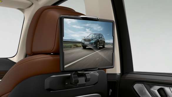 Soporte para tablet BMW Pro para el sistema Travel & Comfort BMW X5 G05 LCI BMW X5 G05 LCI Soporte para tablet BMW Pro para accesorios del sistema Travel & Comfort