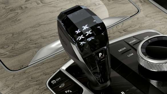 Aplicación de cristal CraftedClarity Acercamiento de la Aplicación de cristal CraftedClarity de BMW X7