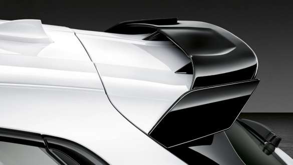 Spoiler del borde del techo BMW M Performance. BMW Serie 1, M Performance Design, spoiler del borde del techo.