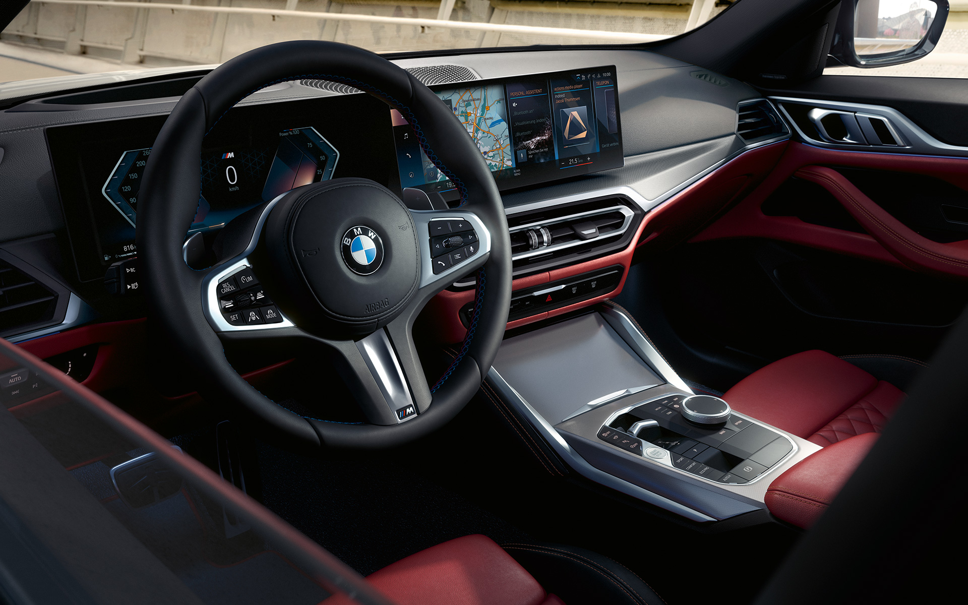 BMW M440i xDrive Gran Coupé G26 2021 Interior Puesto de conducción