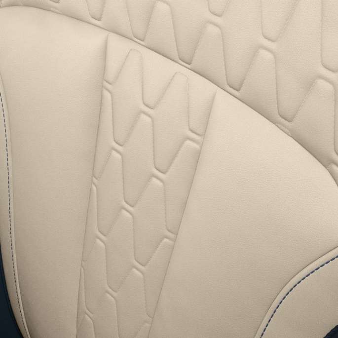 Close-up al diseño Pure Excellence poster del BMW X7